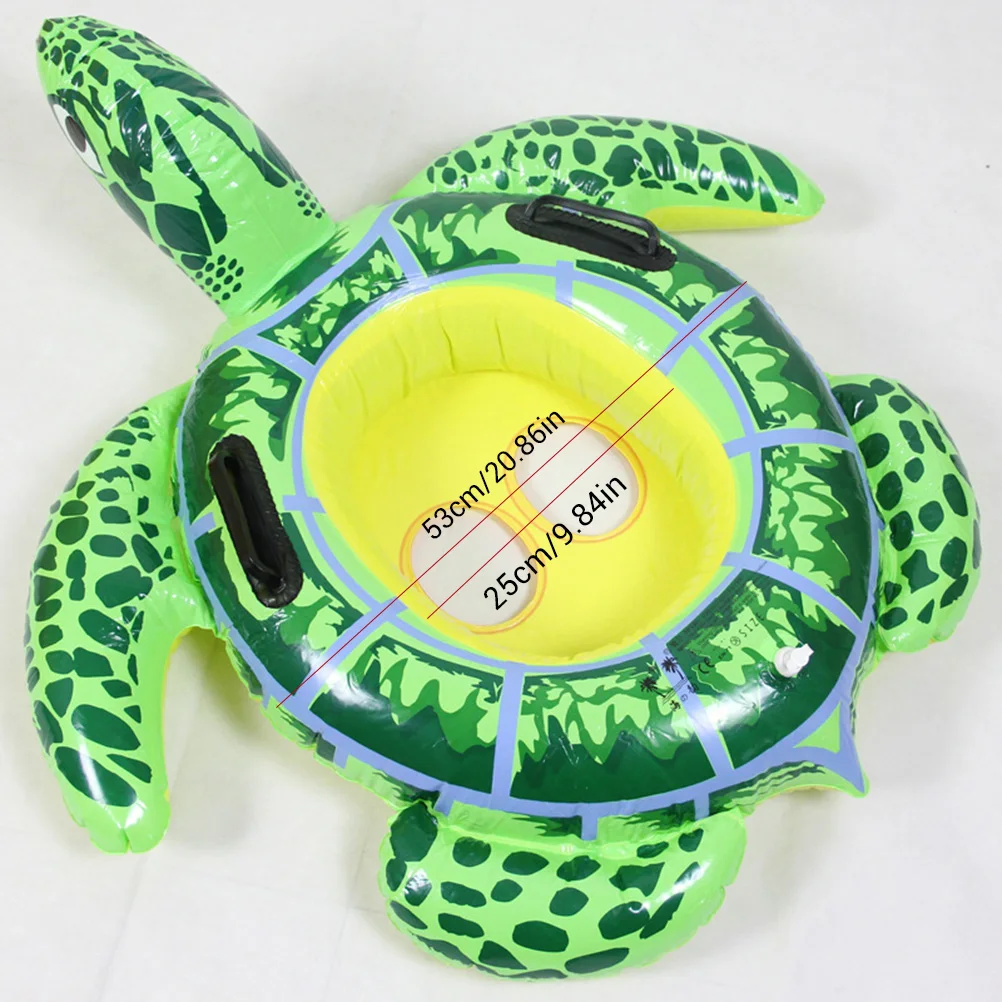 

Summer Swimming Float Ring Baby Turtle Ride Swimming Rings Inflatable Tortoise Baby Swimming Pool 3-8Y Children Kids