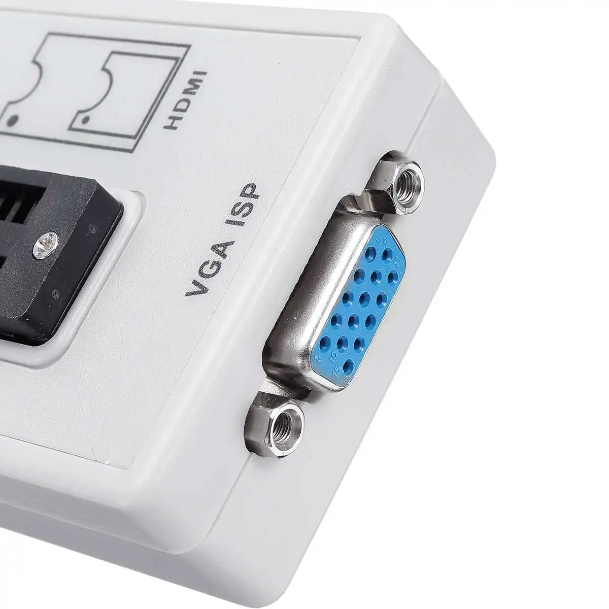 RT809F ЖК-дисплей EPROM FLASH VGA ISP AVR программатор Зажим 7 гнездо адаптера промышленные