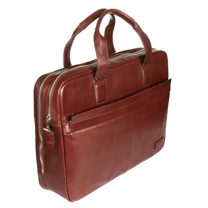 Бизнес сумка Sergio Belotti 9954 VEGETALE brown|Сумки с ручками| |