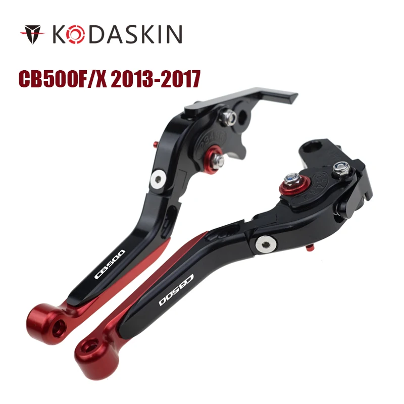 Складные выдвижной тормоз KODASKIN для Honda CB500F/X 2013 2017|Рычаги веревки и кабели| |