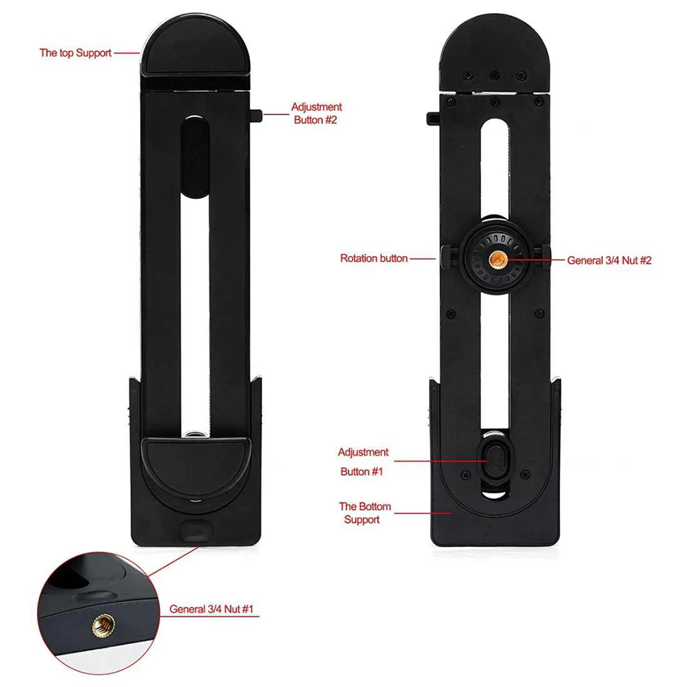 Универсальный Регулируемый держатель для штатива iPhone iPad Air Pro Mini и Android Tablet Pad