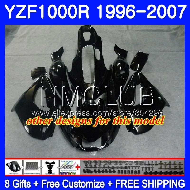 Thunderace для YAMAHA Movistar blk YZF1000R 02 03 04 05 06 07 104HM.14 YZF-1000R YZF 1000R 2002 2003 2004 2005 2006 2007 обтекатель |