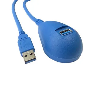 

Super Speed USB 3.0 Male to Female Extension Dock Station Docking Cable 1.5M 5ft