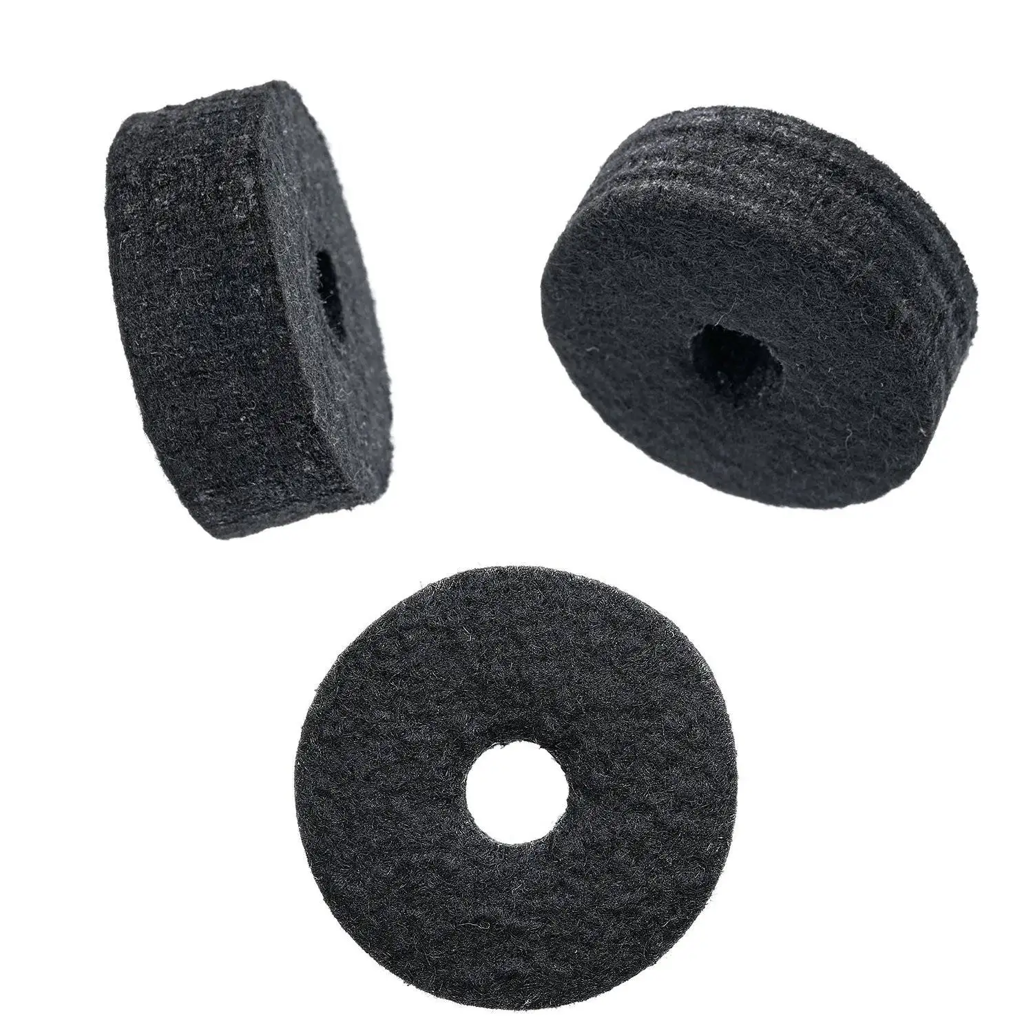 18 шт. аксессуары для замены Cymbal Felts Hi-Hat клатч войлок Hi Hat чашка рукава с базовыми