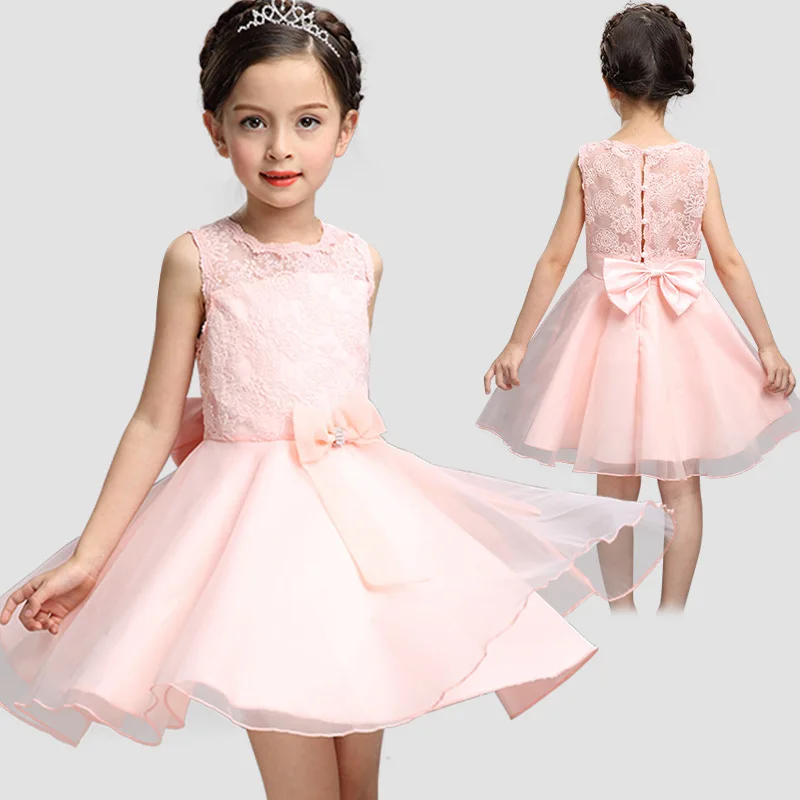 Summer Wear 2019 New Pattern Flower Girl Thick And Disorderly Yarn Children Dress | Детская одежда и обувь