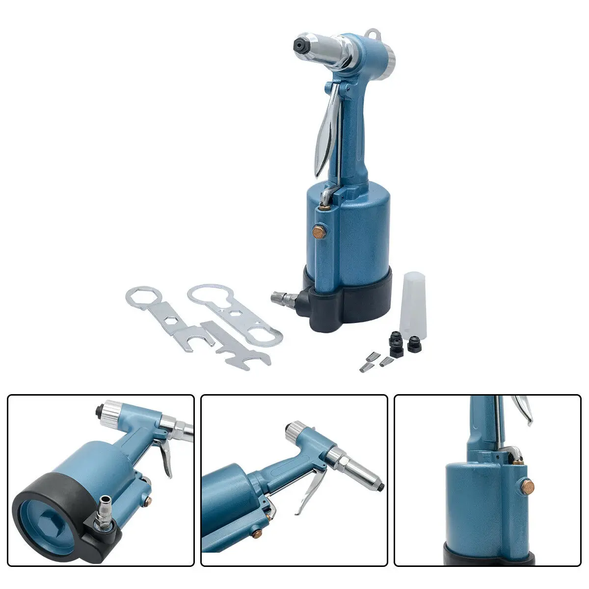 Air Hydraulic Pro клепальный пистолет Pop Riveter Электроинструмент набор металлический цех