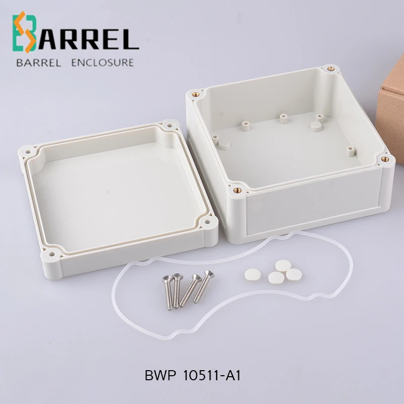 120*120*61mm IP68 waterproof plastic electronic enclosure ABS circuit board project box electrical supplies housing DIY casing |