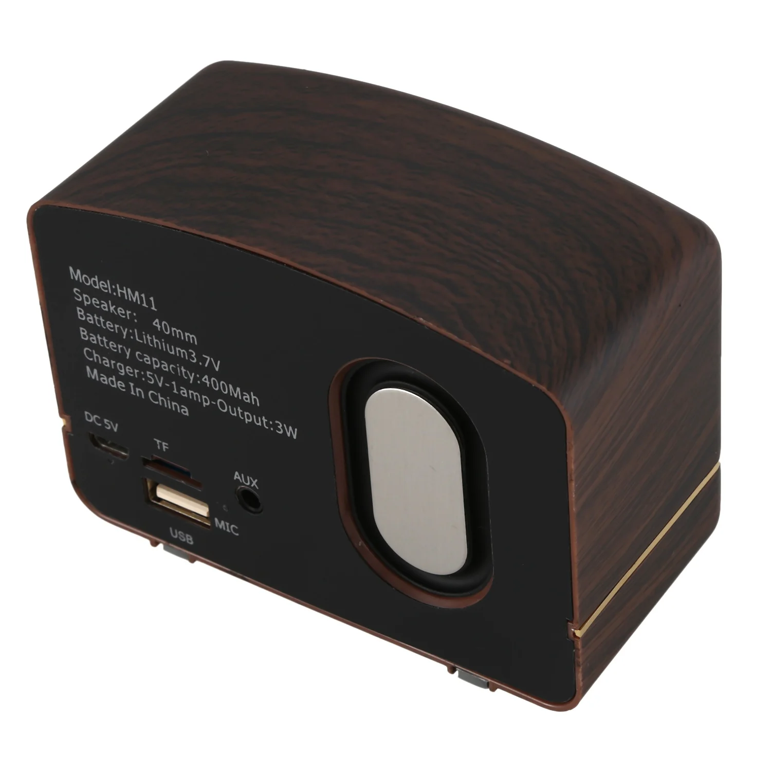 Hot Sale Portable Bluetooth Speaker Retro Mini Wireless Radio Usb/Tf Card Music Player Hifi Subwoof | Дом и сад