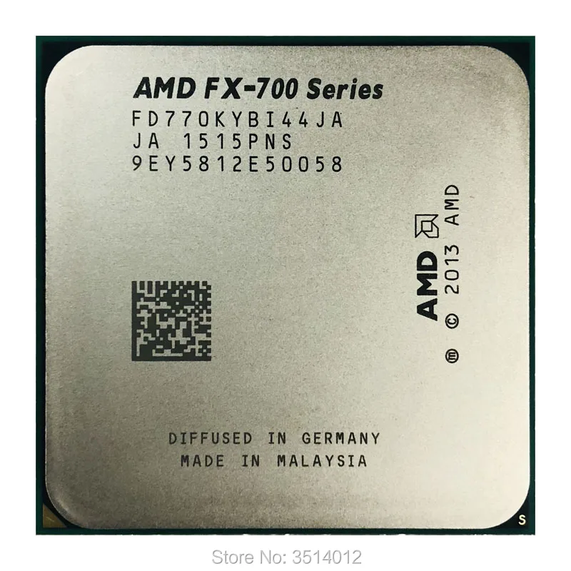 AMD FX серия 770K 770 K 3 5 ГГц четырехъядерный процессор 65 Вт FD770KYBI44JA разъем FM2