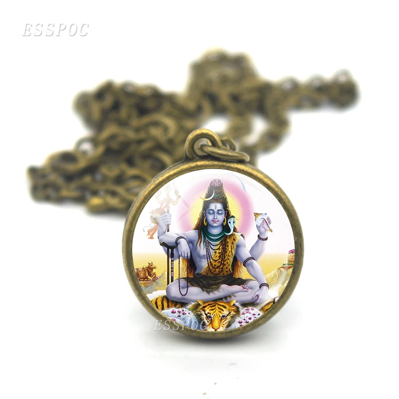 Lakshmi ожерелье богиня Ганеша с шариком двухсторонняя бижутерия со стеклянными