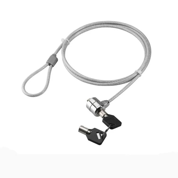 

Laptop Lock Cable Anti-Theft Lock Anti-Cut Key Type 1.5M Bold for Lenovo ASUS HP Notebook