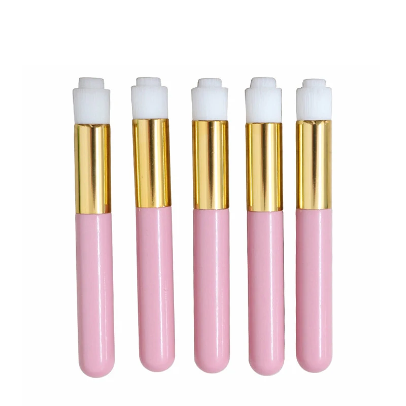 New Pink Color Makeup Face Brushes 5pcs Deep Cleaning Blackhead Remover Brush Nasal Wash Tools | Красота и здоровье