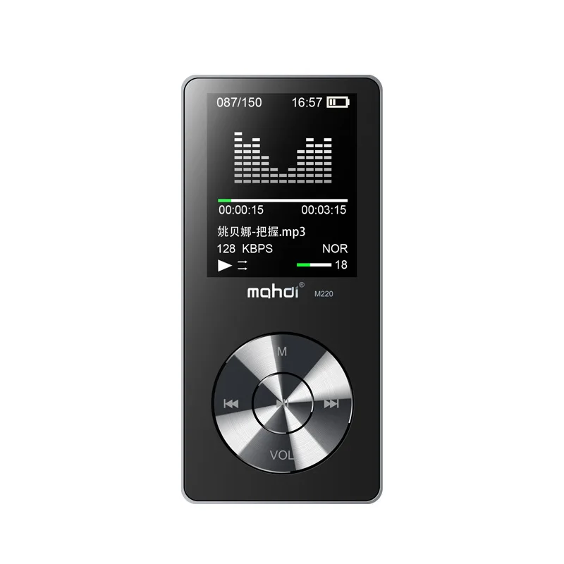 Mahdi M220 Lossless APE MP3 плеер 8 г все металлические HiFi музыкальный с наушниками TF карта