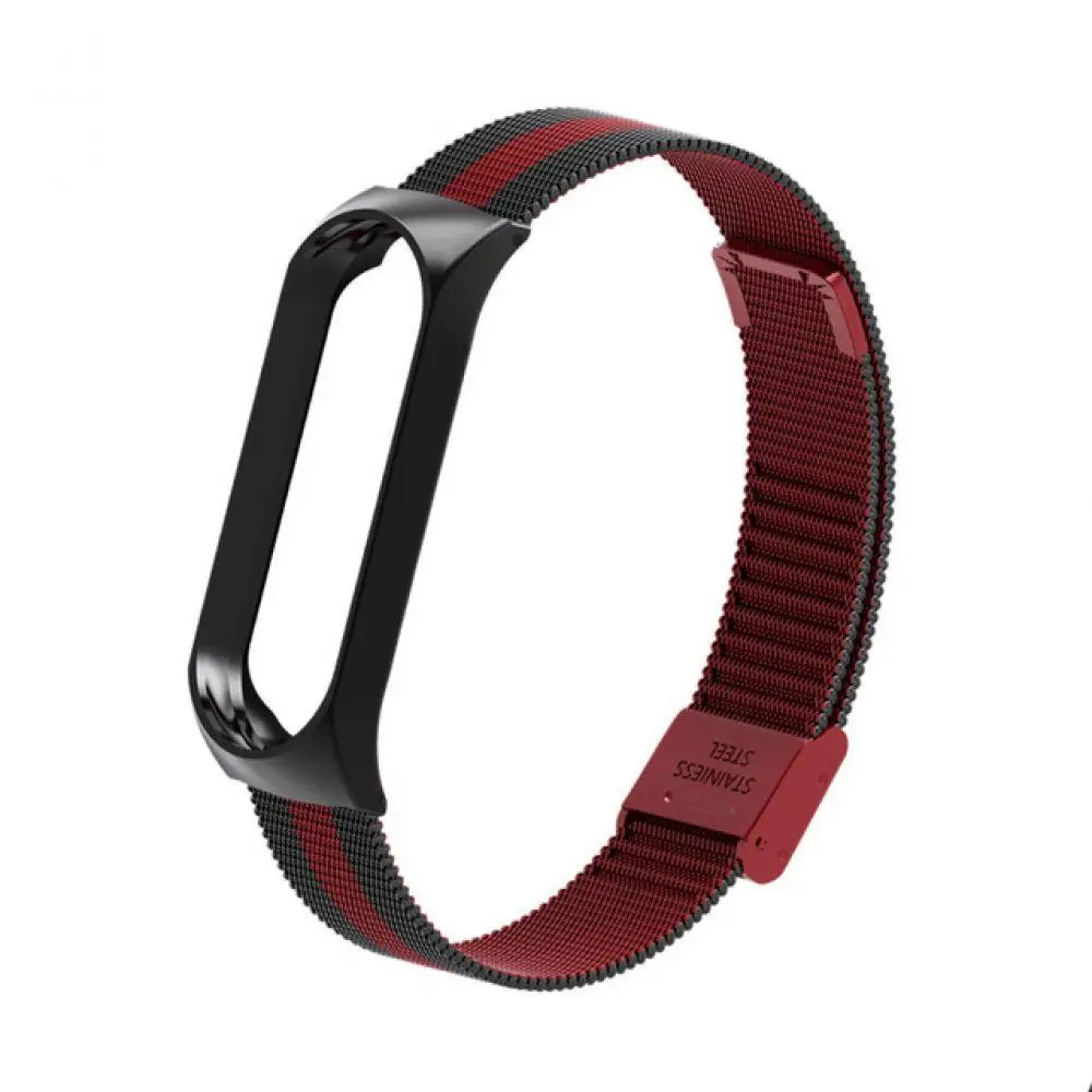 Браслет Mi Band 3 металлический Безвинтовой браслет из нержавеющей стали для Xiaomi Miband