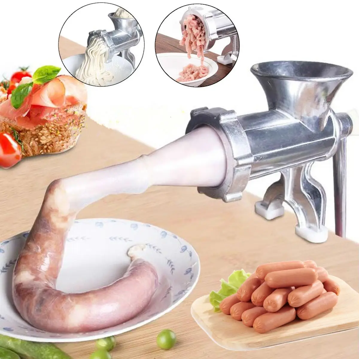 Кухонный инструмент, ручная мясорубка, мясорубка, машина для приготовления макаронных изделий, ручная машина для приготовления говяжьей колбасы, машина для измельчения лапши
