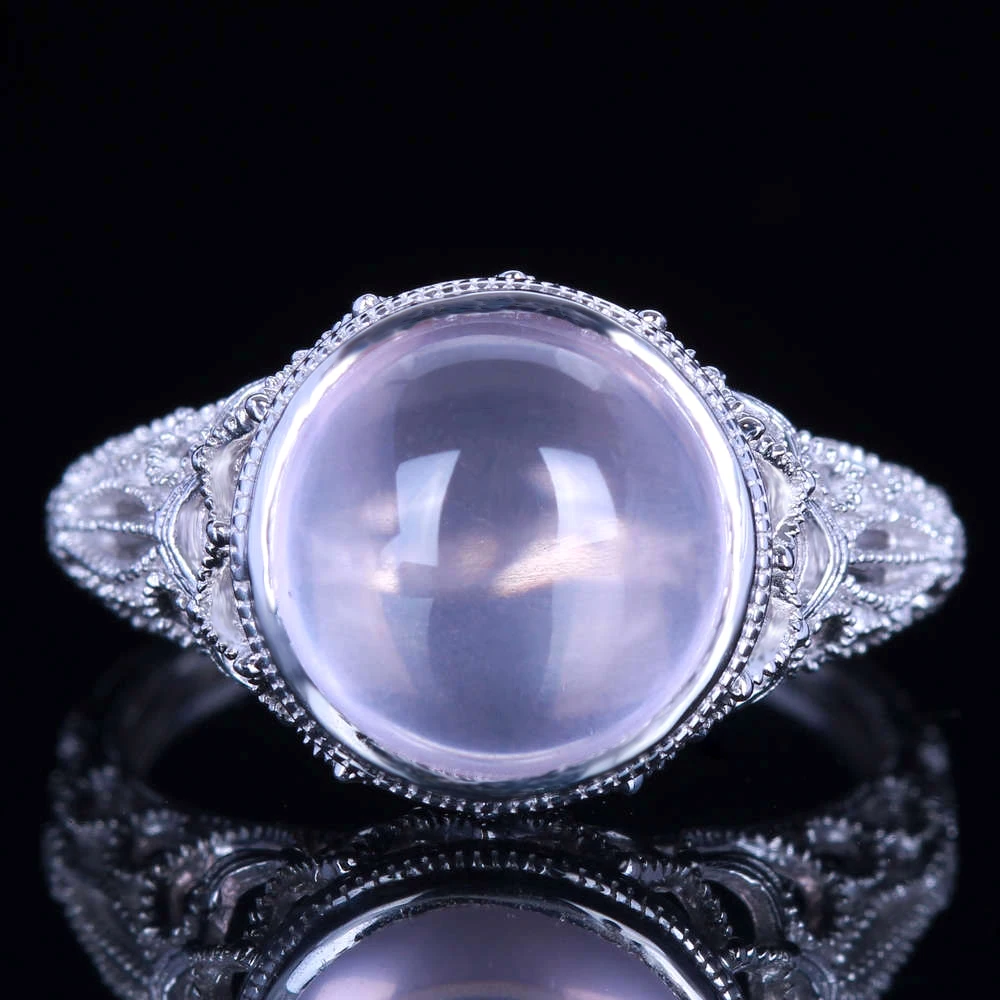 Винтажное Ювелирное кольцо из стерлингового серебра 925 пробы 10 мм 4 88ct 100%