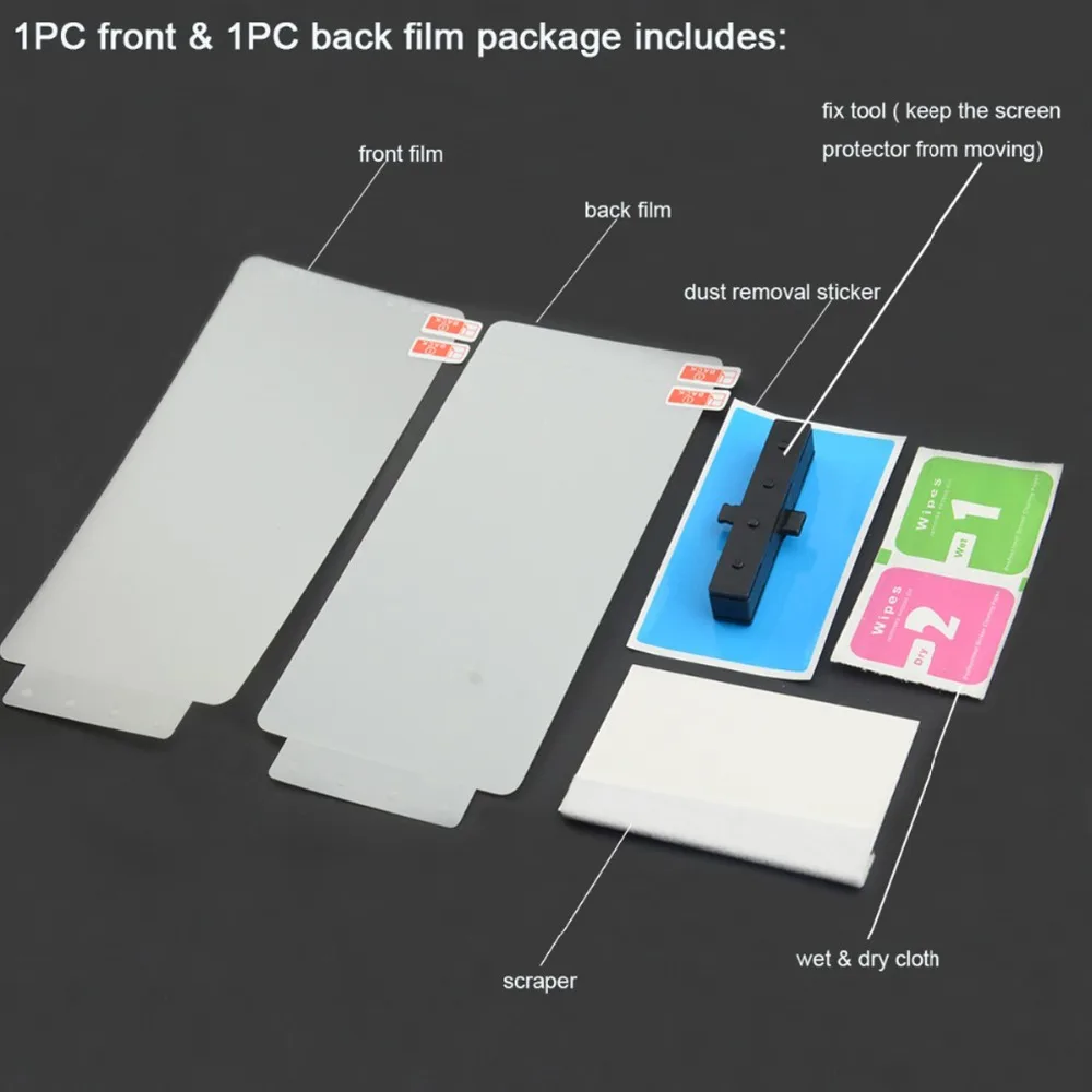 10 Sets Soft Full Cover Hydrogel film For Samsung Galaxy A90 A80 A70 A60 A50 A40 A30 A20 A10 A8 A9 Screen Protector