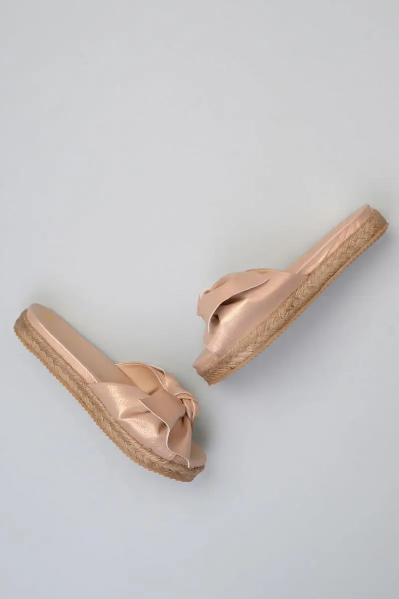 Розовые женские тапочки Bambi F0364110099|Тапочки| |