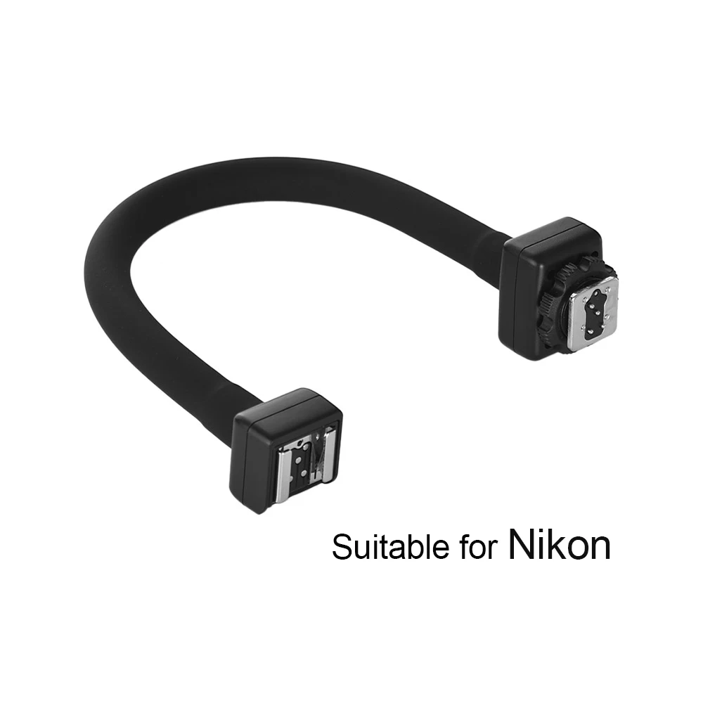 Flexible E-TTL Hot Shoe Extension Shelf pole Flash Light Speedlite Bracket for Canon EOS DSLR Cameras Nikon | Электроника
