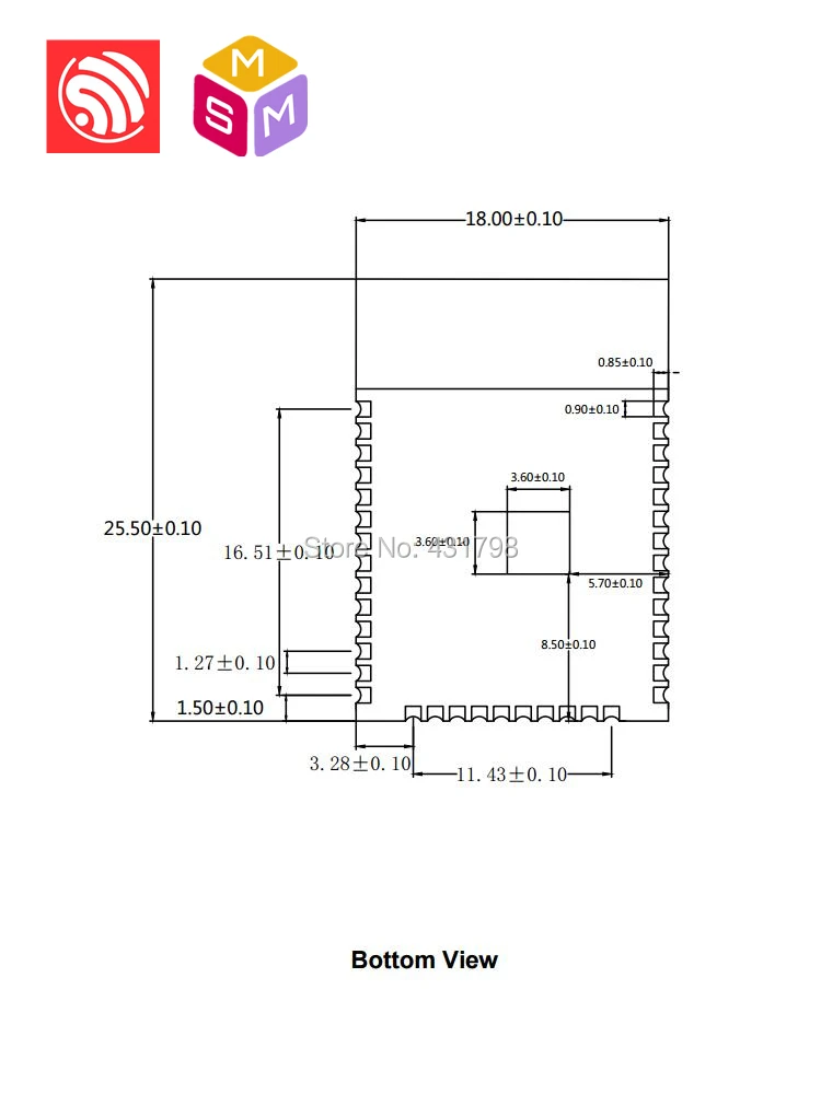 Модуль Bluetooth AIOT Espressif SoC ESP32 Wi Fi международная версия автоматизация для дома