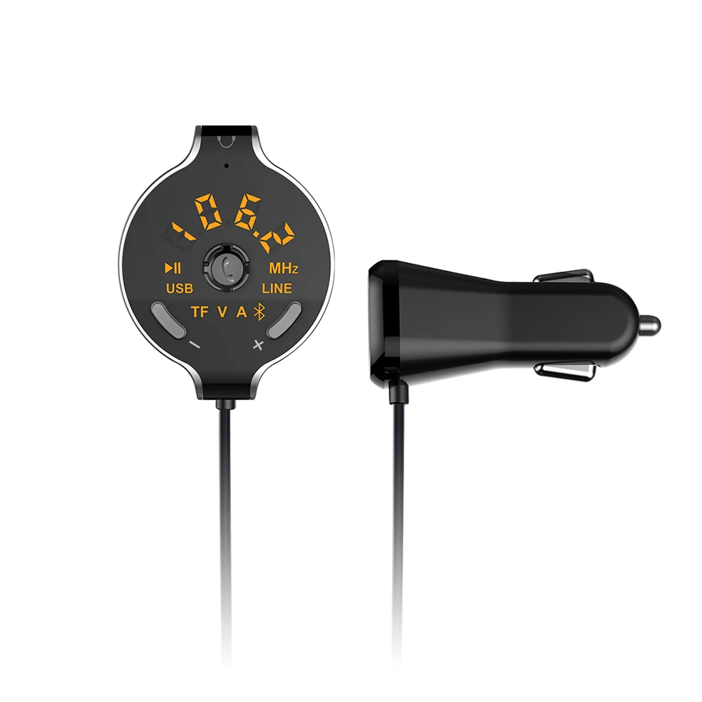 Onever беспроводной автомобильный комплект fm передатчик Bluetooth V4.1 MP3 плеер Поддержка