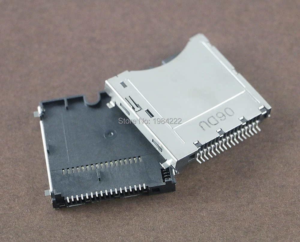 

OCGAME 2pcs/lot high quality original Card socket reader For NDSL game socket slot replacement part