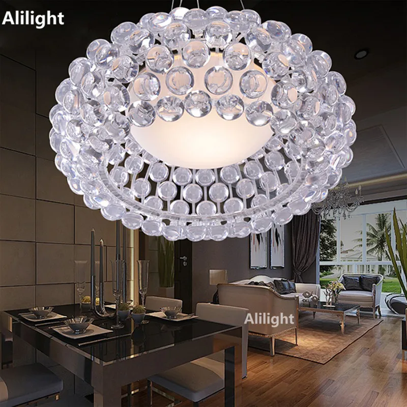 Подвесные светильники Foscarini Caboche акриловая шариковая лампа осветительные