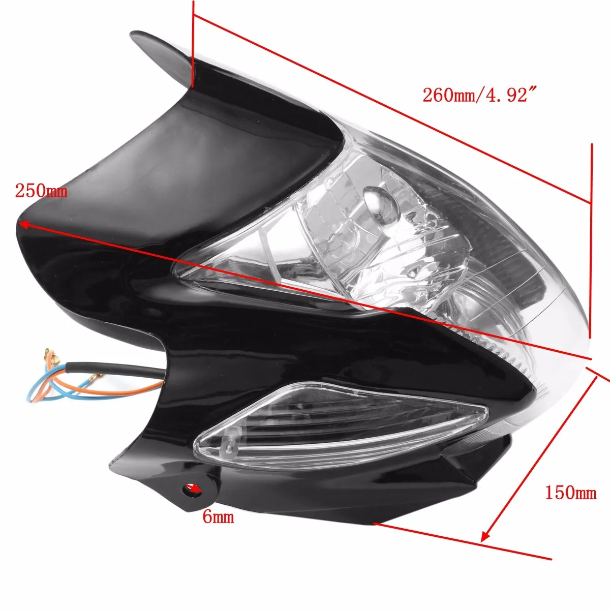 Универсальная мотоциклетная фара с ближним и дальним светом для Honda/Yamaha/Suzuki/KTM| |