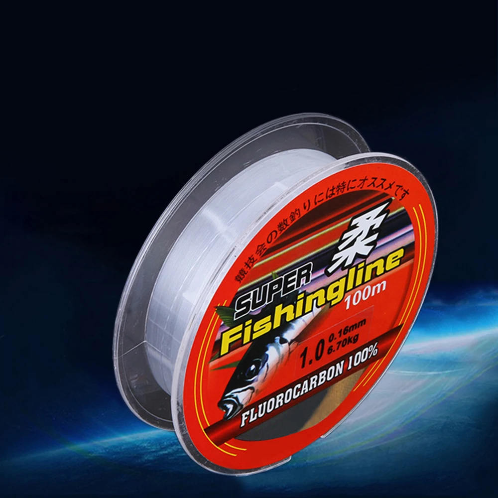 Леска рыболовная с покрытием 0 4/0 6/2/3/4/5/6/8 100 м | Спорт и развлечения