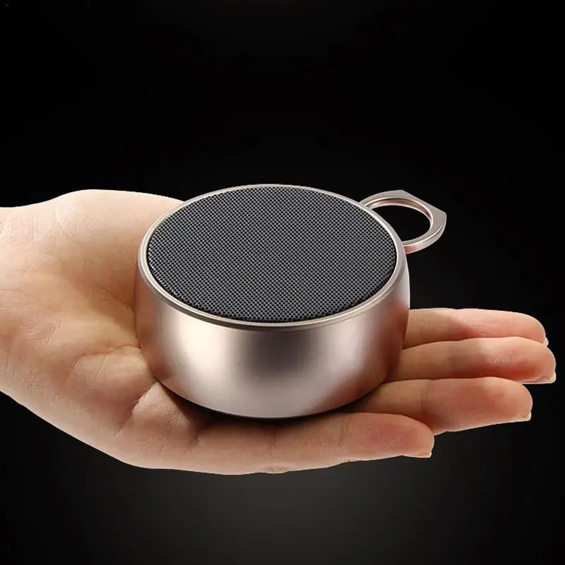 Беспроводная мини колонка Bluetooth hi fi стереозвук тяжелые басы сабвуфер домашний