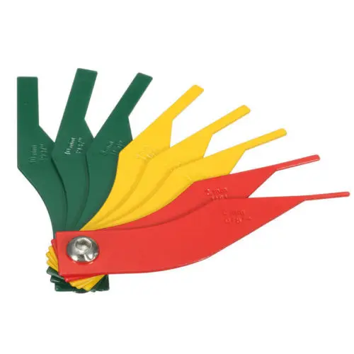 

8-in-1 Automotive Brake Pad Feeler Lining Thickness Gauge Measure Ruler Tool