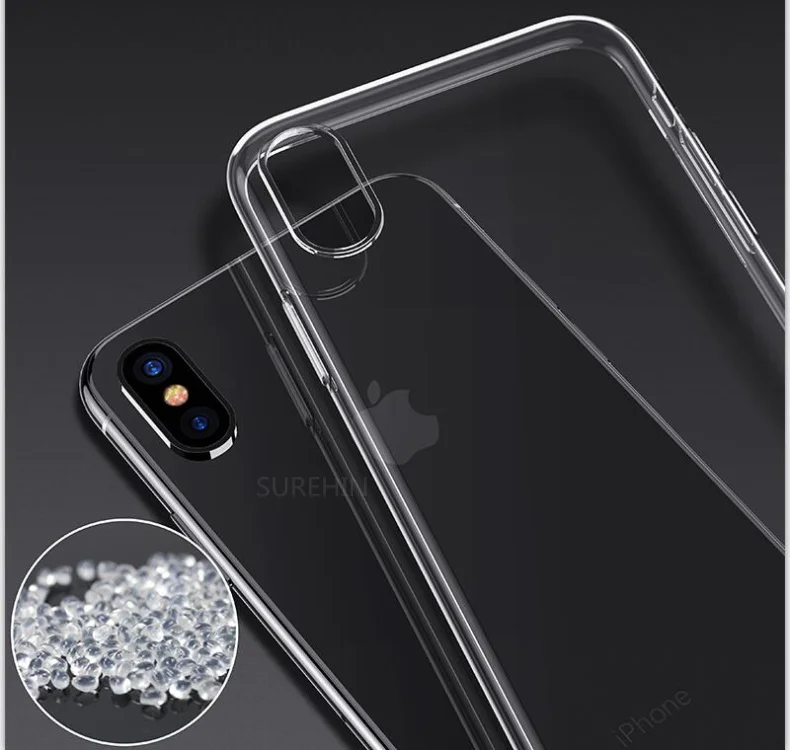 SUREHIN хороший чехол для apple iPhone XR XS MAX X 8 7 6 6S plus матовый прозрачный мягкий