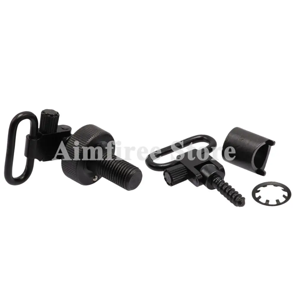 Охотничья сталь QD Mossberg 500 88 12GA Gauge Sling Mount Kit журнал трубка Адаптер Крышка Крепление