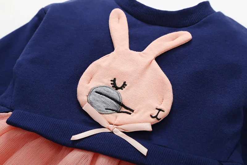 Infant Baby Girls Dress 2019 Spring Long Sleeve princess girls dress Cute Kids Clothes Toddler Party For 2 3 4 5 6 7 8 Yrs | Детская