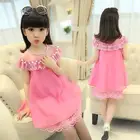 Детское шифоновое вечернее платье с жемчугом, на возраст 11-14 лет