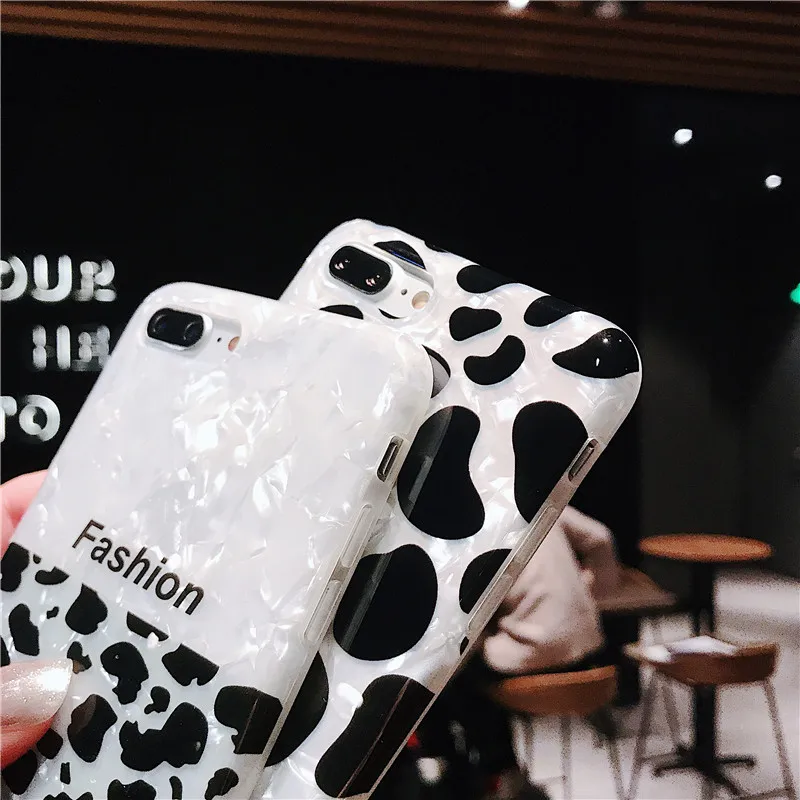 Lovebay чехол для телефона iPhone 6 6s 7 8 Plus X XR XS Max Модный Блестящий с раковиной