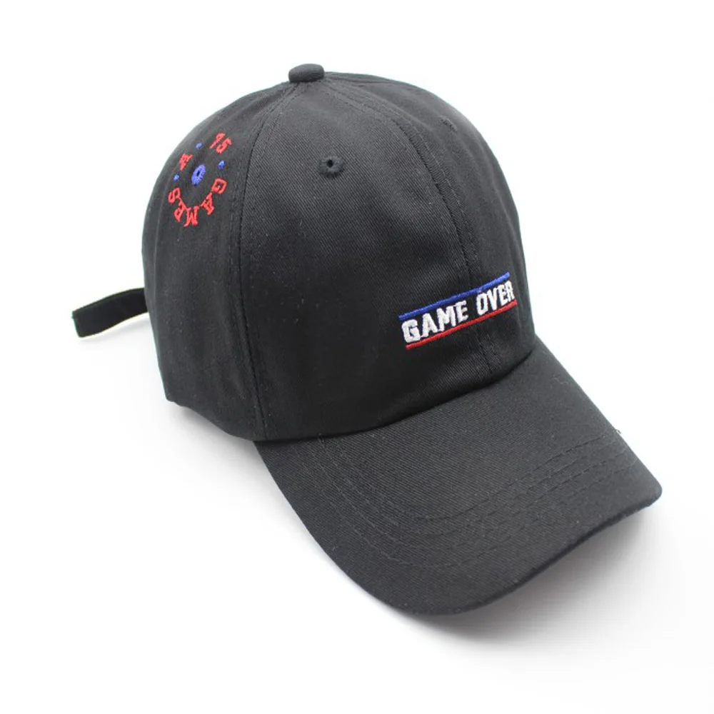 

Women Men Hip Hop Kpop Bboy Snapback Baseball Cap Embroidery Letter Game Casual Sun Visor Fashion Dad Hat Dancing Sport Caps