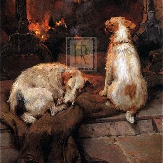 Постер с постером от the Hearth Print by Philip Eustace Stretton (17x23)|Таблички и знаки| |