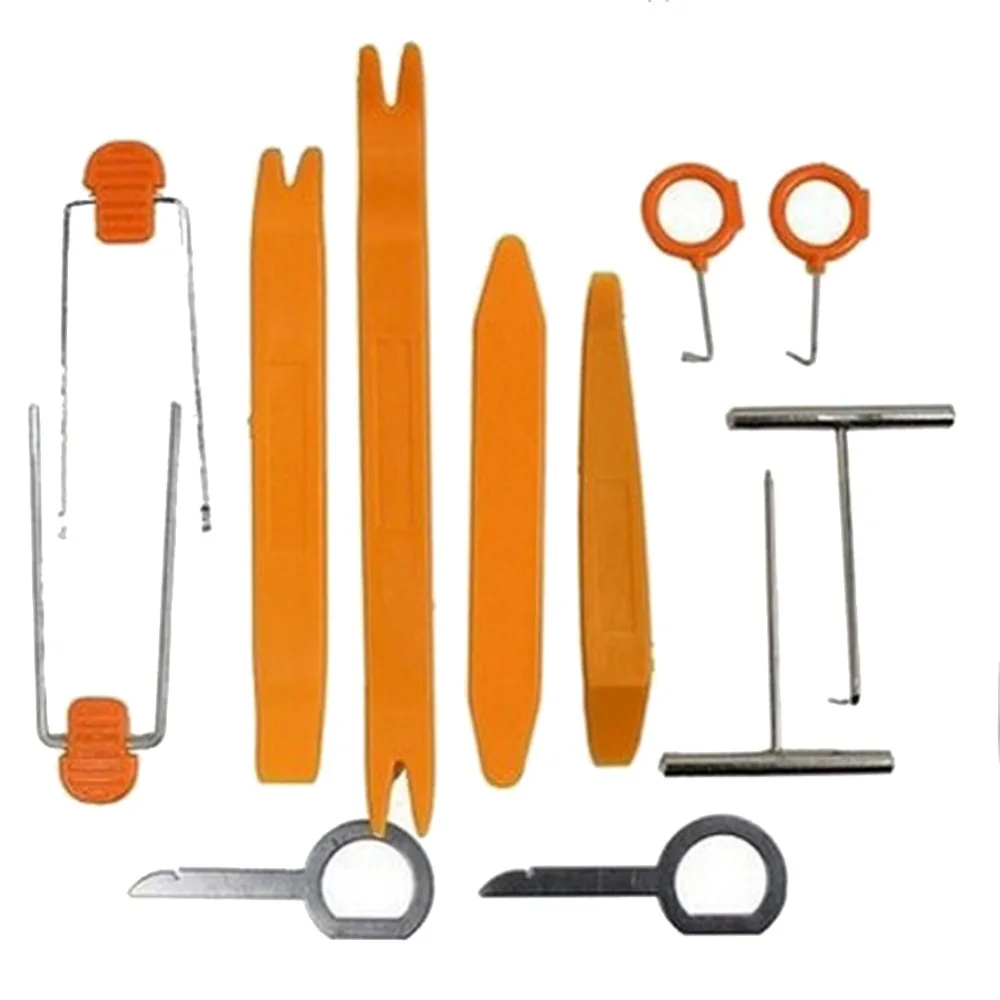 4/12pcs Car Disassembly Tools DVD Stereo Refit Kits Interior Plastic Trim Panel Dashboard Installation Removal Repair |