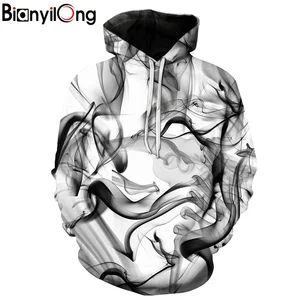 Новинка Осень 2019, свитшот для мужчин и женщин с 3D креативным принтом, худи с акварельным принтом мечтательной копченой персонализированной расцветки