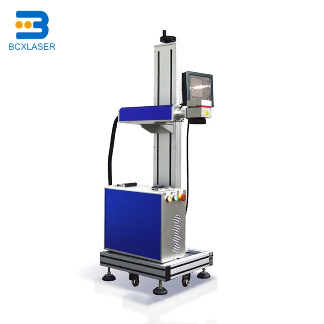 

Factory sale laser marking machine CO2 online flying type