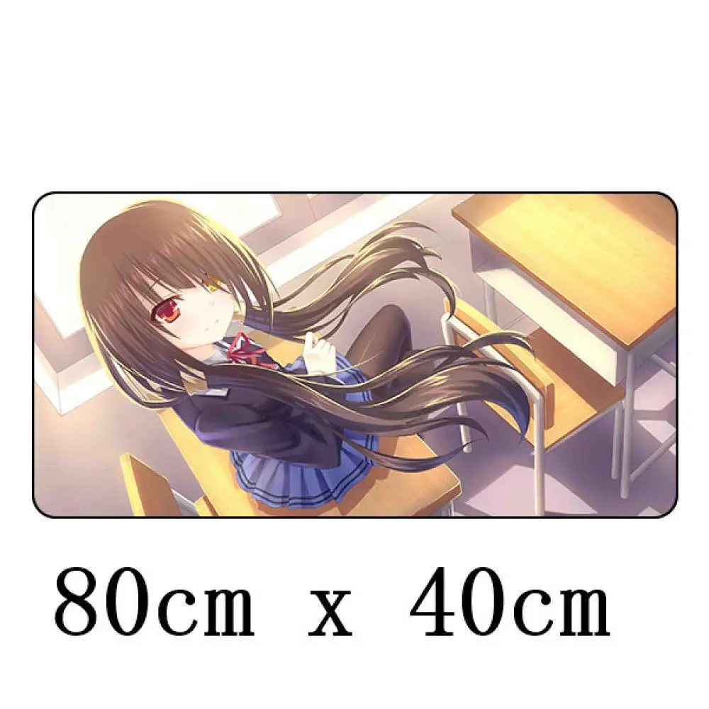 80x40 см L XL XXL Япония аниме большой коврик для мыши игровой жена подруга сестра