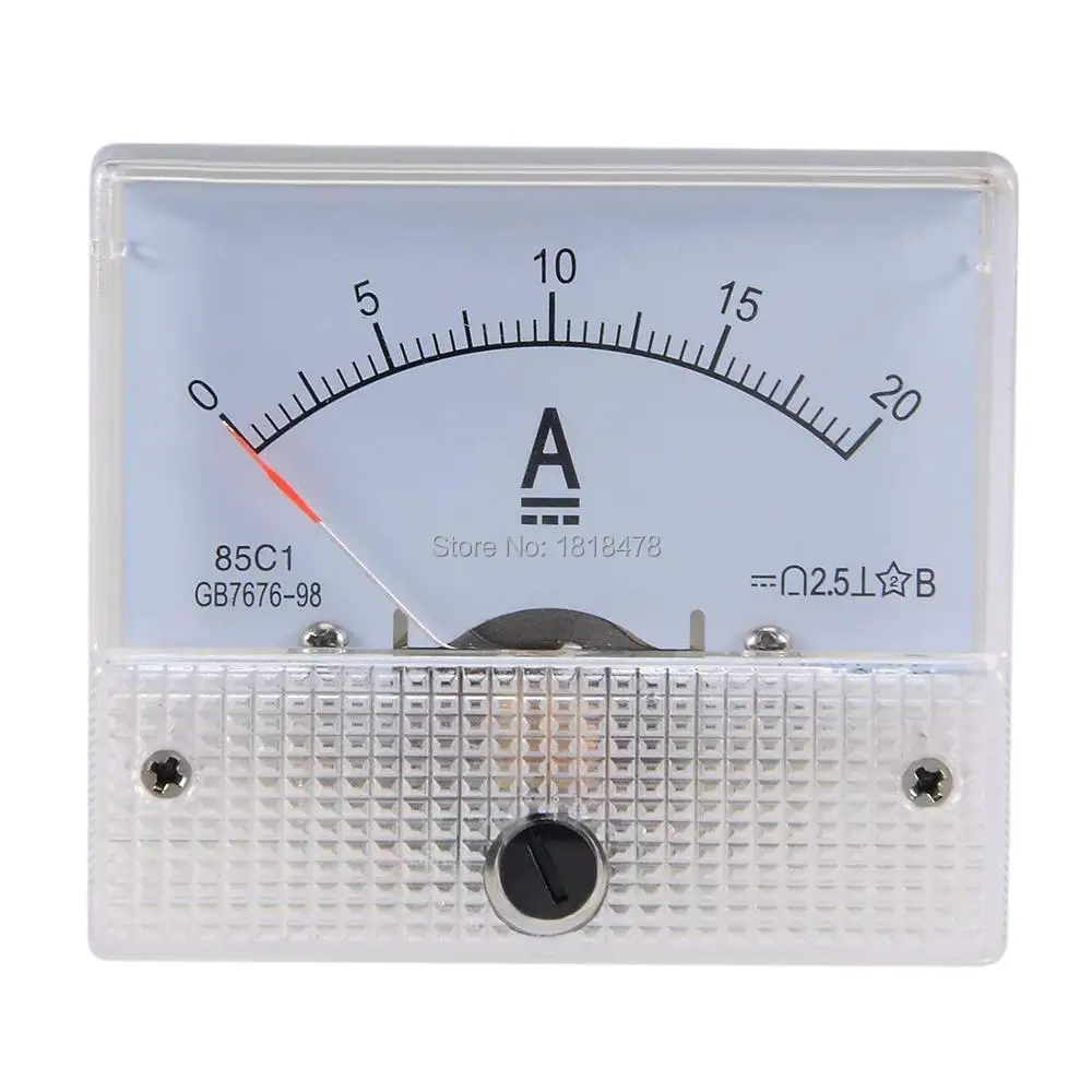 85C1 DC1A 2A 3A 5A 10A 20A 15A 30A 50A 100A Аналоговый амперметр с точностью 2 5|Измерители тока| |