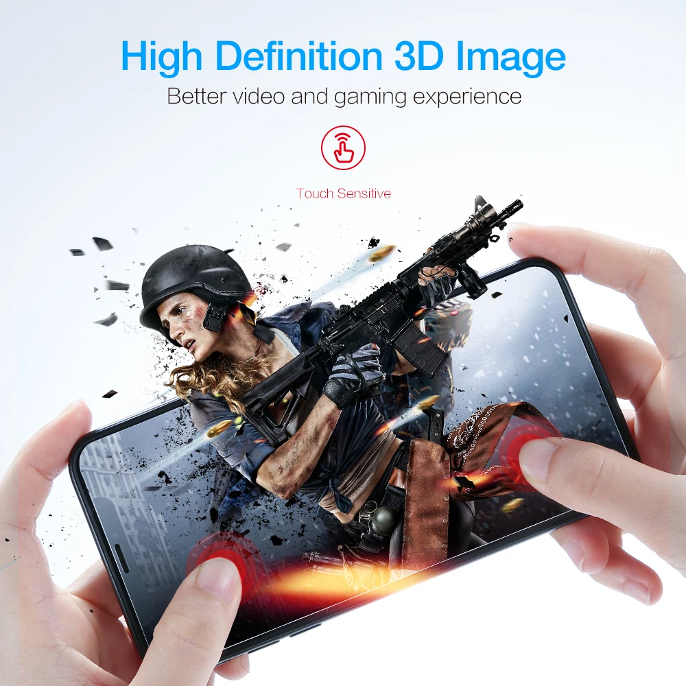 KISSCAS HD 3D изображение взрывозащищенное прозрачное стекло для One Plus 6 T 5