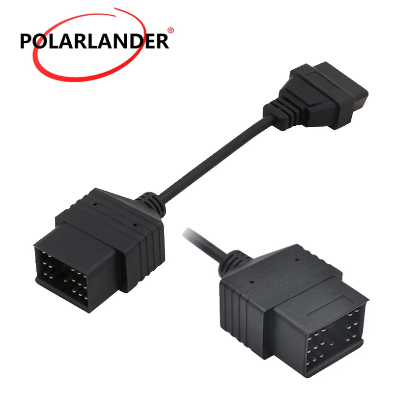 Диагностический разъем OBD1 к OBD2 для TOYOTA диагностический с 17pin на 16pin|cable mount|cable