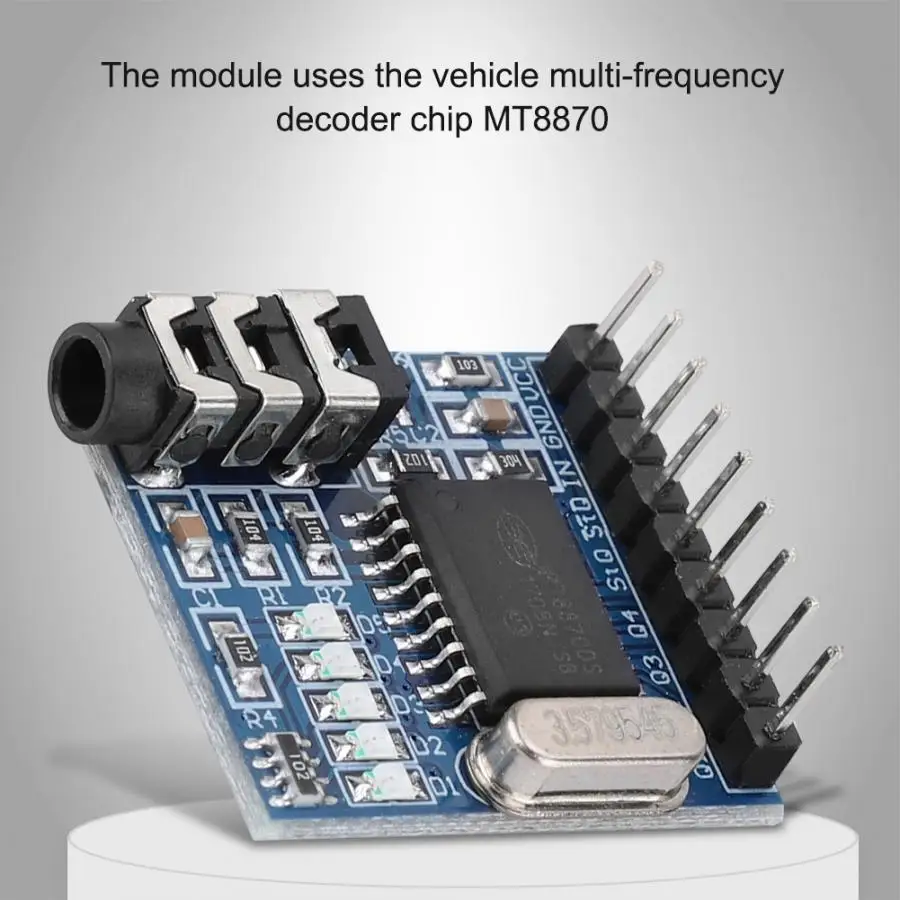A120 MT8870 DTMF декодер голоса модуль телефонного аудио декодера речи горячая