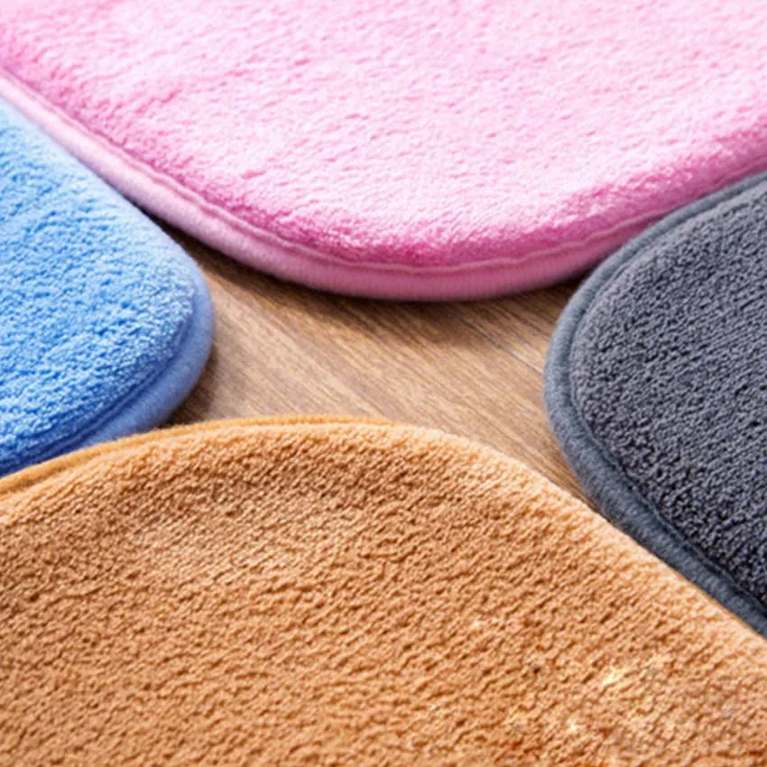 Водопоглощающий нескользящий мягкий коврик для ванной комнаты Memory Foam ног