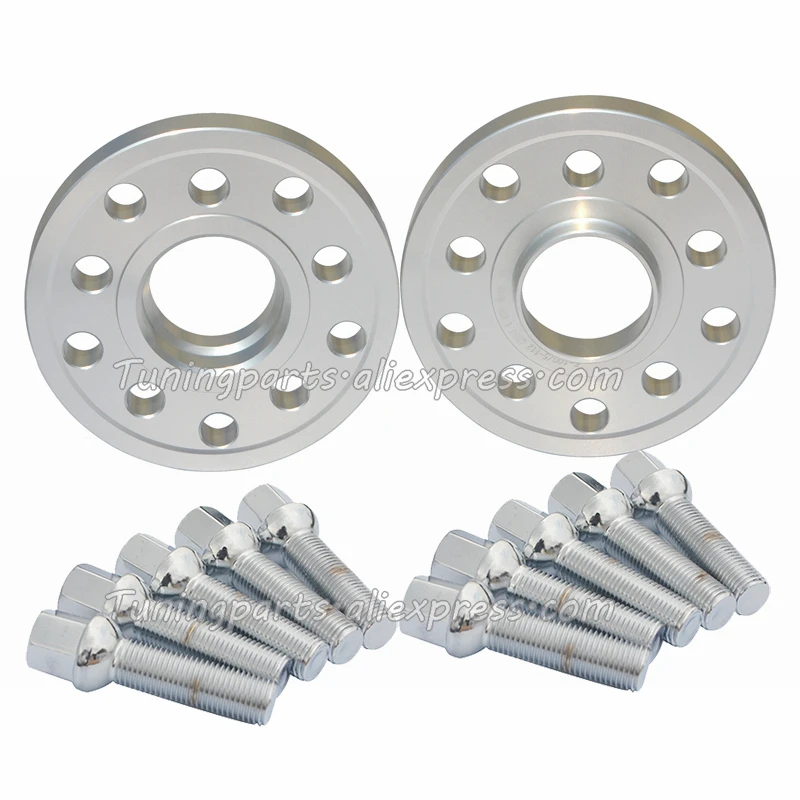 2 шт. PCD 5X112 5x100 CB 57 1 толщиной 20 мм алюминиевый 6061T6 кованый сплав адаптер автоколеса
