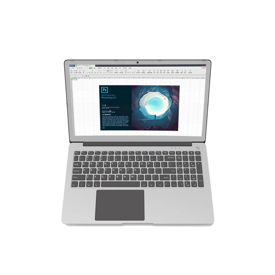 15 6 дюймовый ноутбук компьютер Windows 10 Pro/Linux Ubuntu Intel Core I7 8550U [HUNSN AA03L] (HD/DP/2USB3. 0/2USB2. 0) |