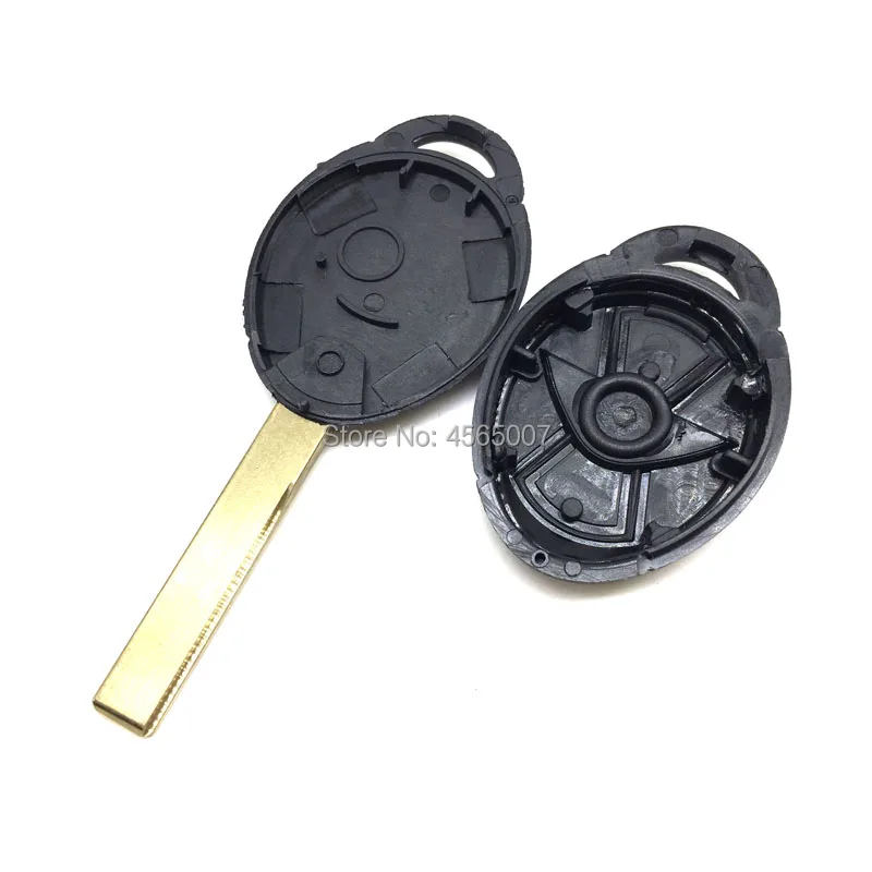 3 кнопки чехол для дистанционного ключа от машины замена крышки BMW Mini Cooper Uncut Blade FOB